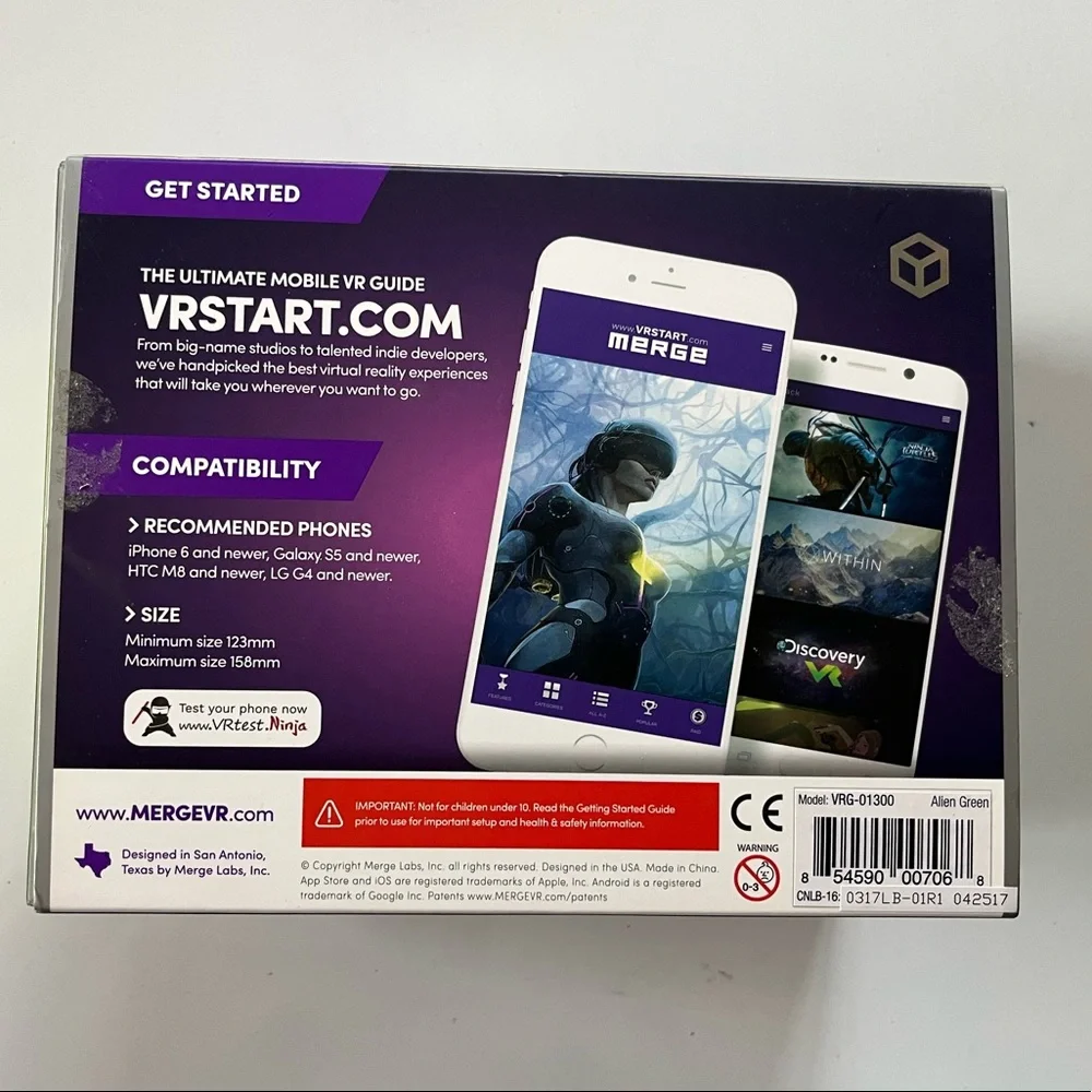 MERGE VR/AR Goggles -Powered by Your Android or iOS Device